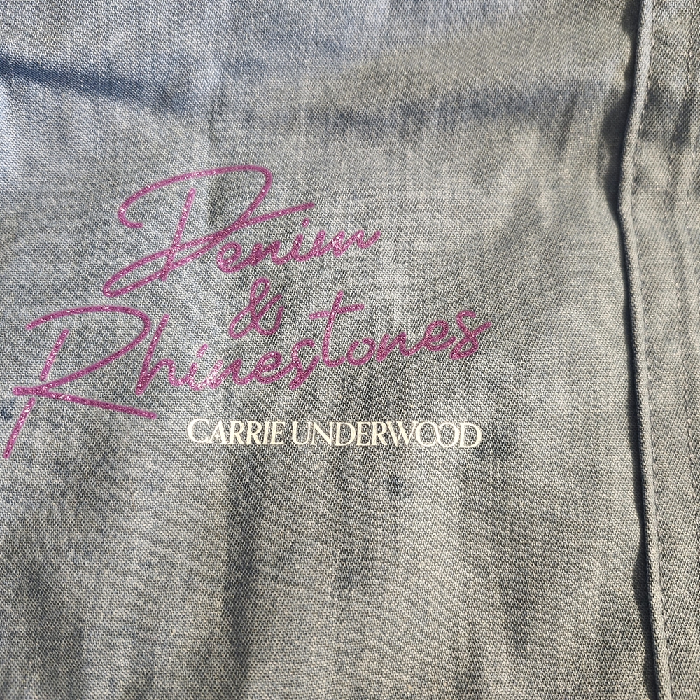 Carrie Underwood Denim &Rhinestones Tote Bag